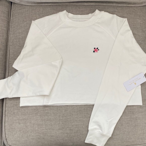 Love More Izzy Crop Sweatshirt | S - Picture 2 of 7